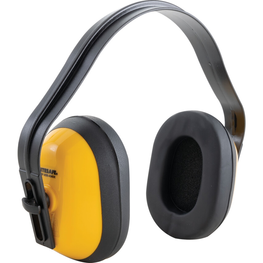 ssf9584040k Ear Defenders, Over-the-Head, No Communication Feature, Yellow Cups - Image 1