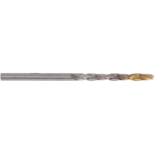 Jobber Drill, 3.2mm, Normal Helix, High Speed Steel, TiN
