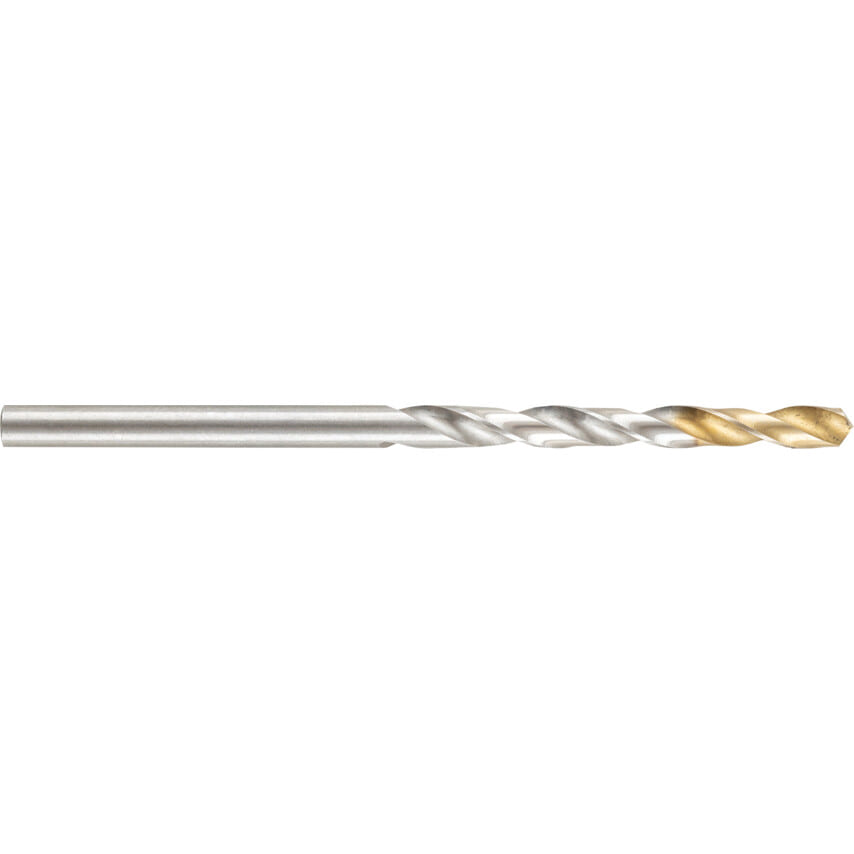 swt1255035a Jobber Drill, 3.5mm, Normal Helix, High Speed Steel, TiN - Image 1