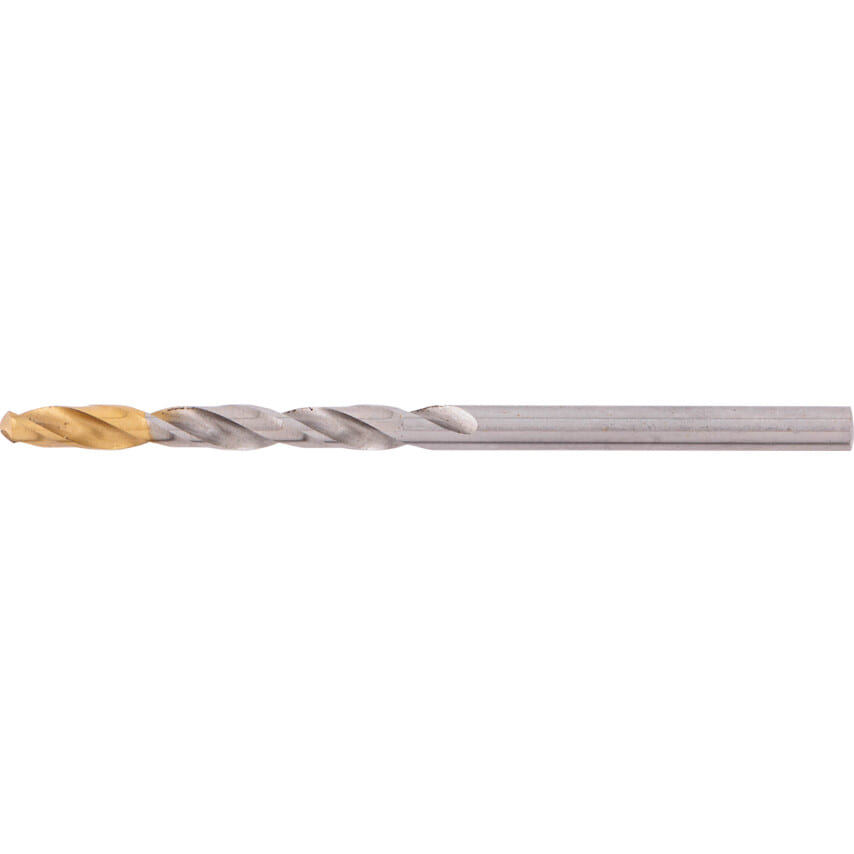 swt1255037a Jobber Drill, 3.7mm, Normal Helix, High Speed Steel, TiN - Image 1