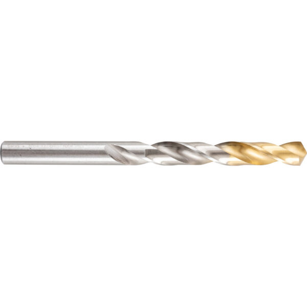 Jobber Drill, 1.9mm, Normal Helix, High Speed Steel, TiN