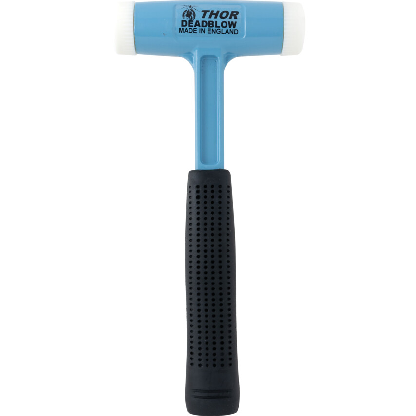 tho5270456n Dead Blow Hammer, 700g, Die-Cast Aluminium Shaft with Rubber Grip, Replaceable Head - Image 1