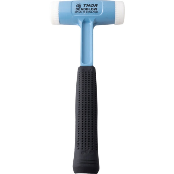 Dead Blow Hammer, 900g, Die-Cast Aluminium Shaft with Rubber Grip, Replaceable Head