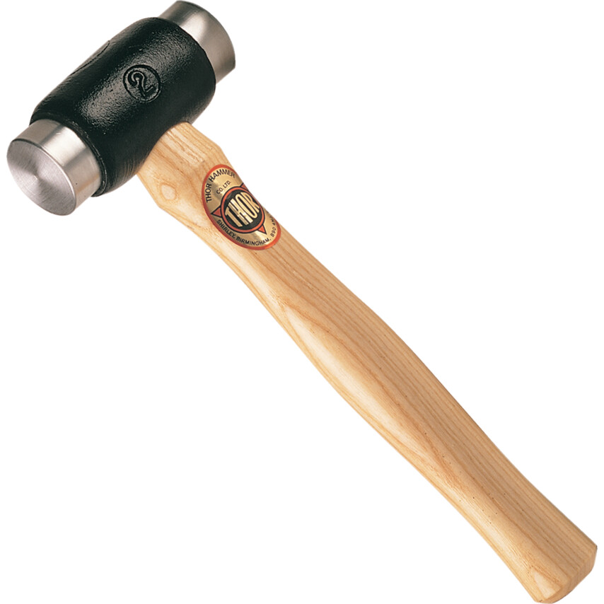 tho5270500a Aluminium Head Hammer, 300g, Wood Shaft, Replaceable Head, Size A - Image 1