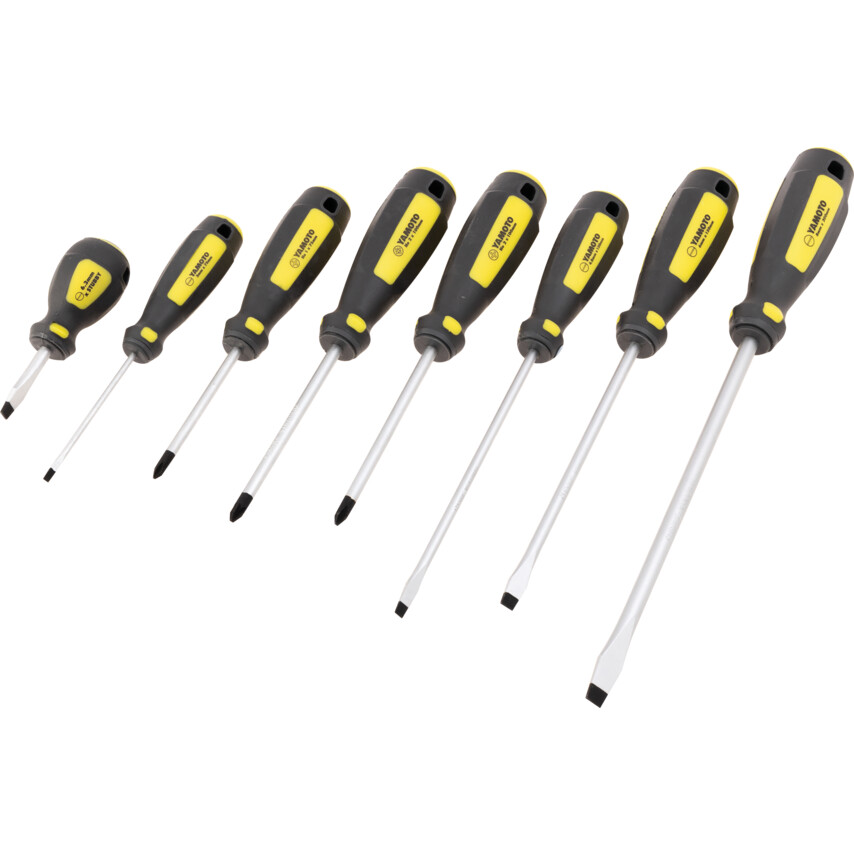 ymt5722080k Screwdriver Set, Mixed Head, Set of 8 - Image 1