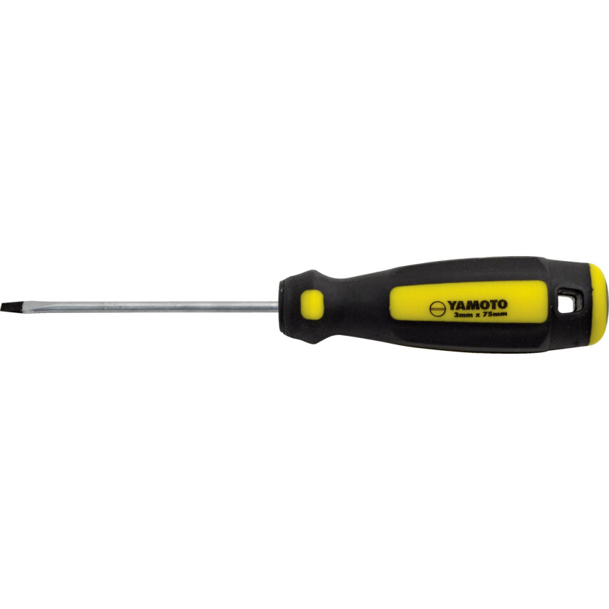 ymt5722600k Standard Flat Head Screwdriver Slotted 3mm x 75mm - Image 1