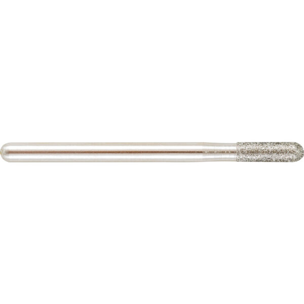 D2, Rotary Burr, Diamond, Single Cut, 2mm, Ball