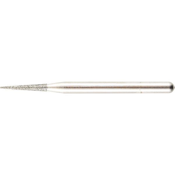 T7, Rotary Burr, Diamond, Single Cut, 2mm, Conical