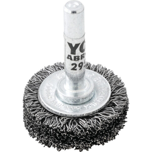 30x10mm Shaft Mounted Rotary Wire Brushes 30SWG.