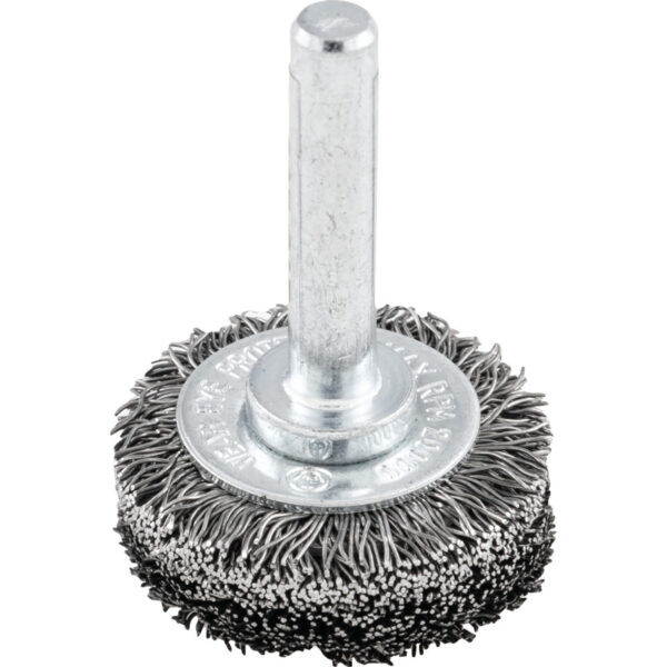 40x13.5mm Shaft Mounted Rotary Wire Brushes 30SWG.