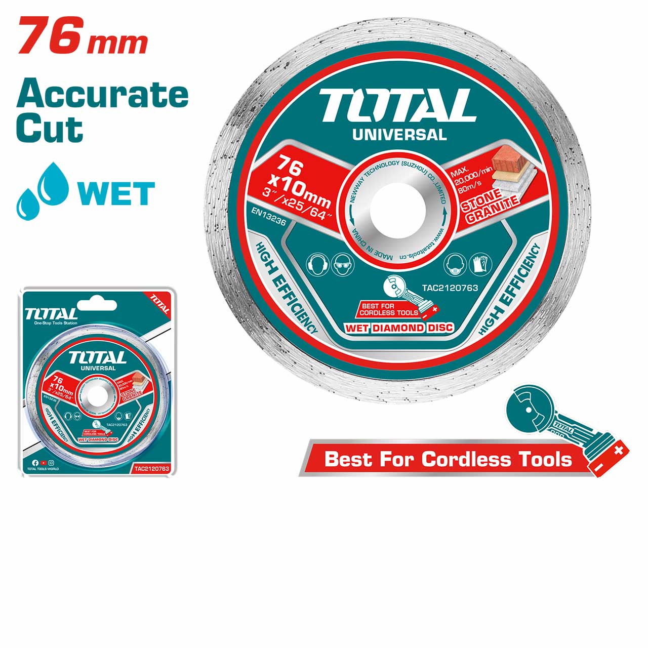 TAC2120763 TAC2120763 Wet Diamond Disc - Image 1
