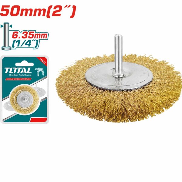 TAC34021 Wire Wheel Brush with Shank