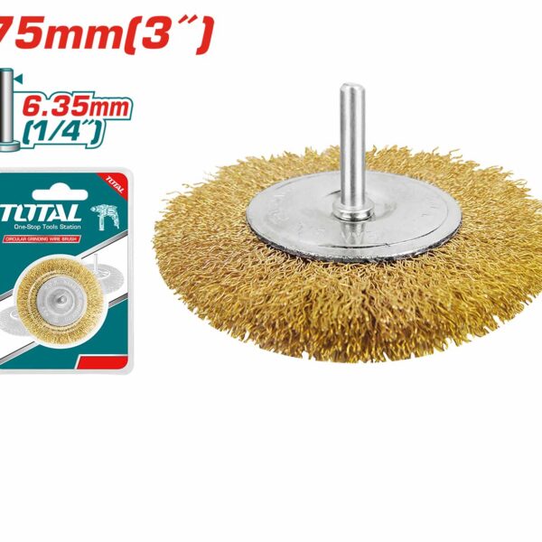TAC34031 Wire Wheel Brush with Shank