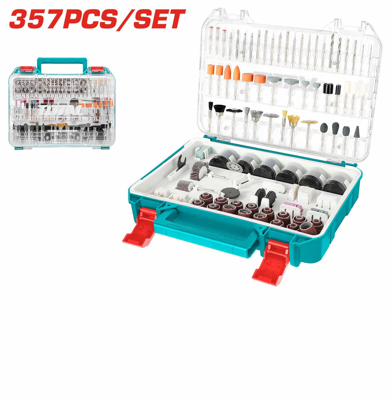 TACSD13571 TACSD13571 357 Pcs Accessories for Mini Drill - Image 1