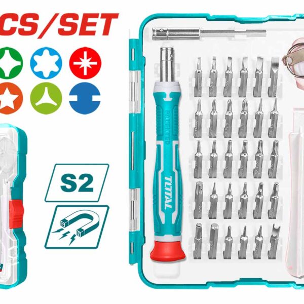 TACSD30376 37 Pcs Precision Screwdriver Set