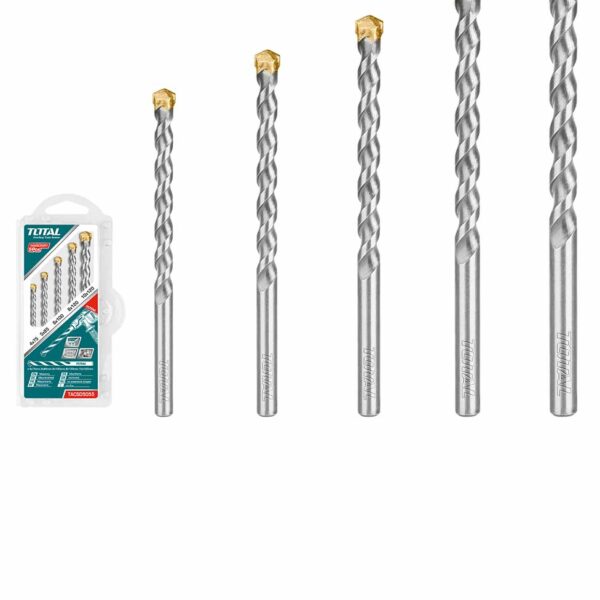 TACSD5055 5 Pcs Masonry Drill Bits Set