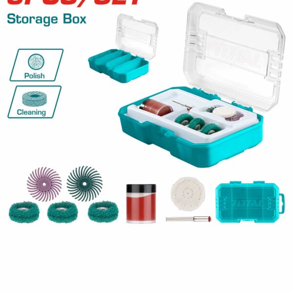 TAKMG5008 8 Pcs Sanding & Polishing Set for Mini Drill