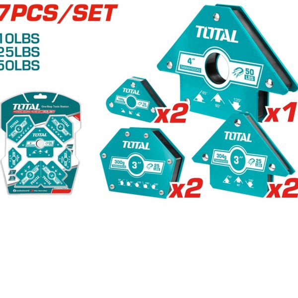 TAMWH7006 7 Pcs Magnetic Welding Holder Set