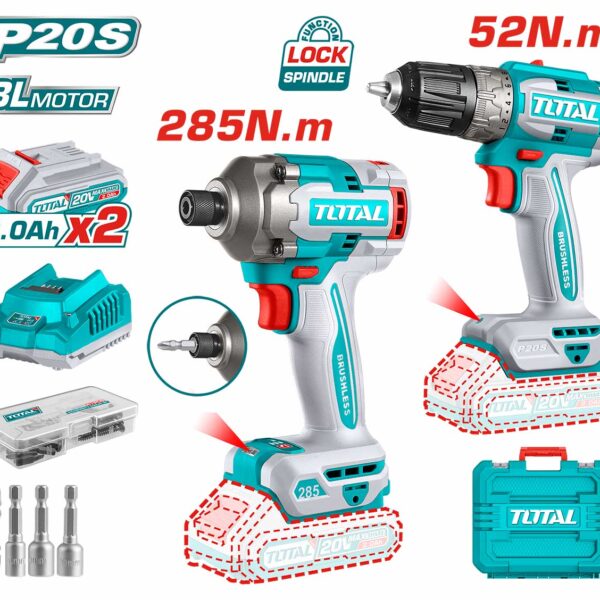 TCKLI20272 Li-ion 2 Pcs Combo Kit