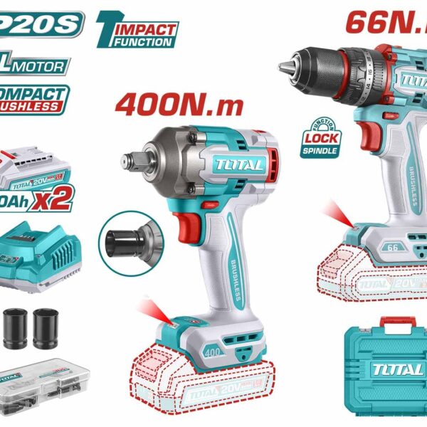 TCKLI20275 Li-ion 2 Pcs Combo Kit