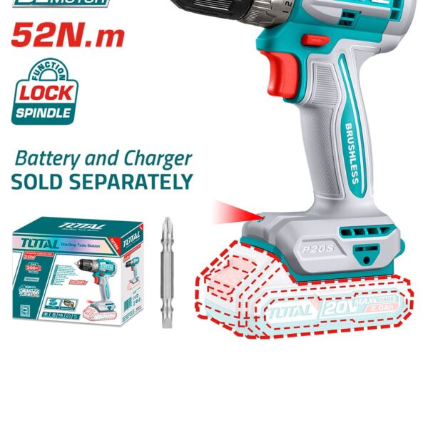 TDLI204531 Li-ion Brushless Drill