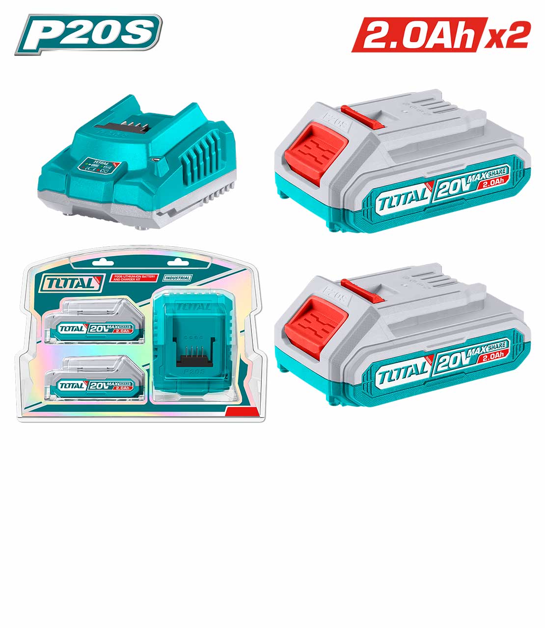 TFBCPK1222 TFBCPK1222 Li-ion Battery & Charger Kit - Image 1