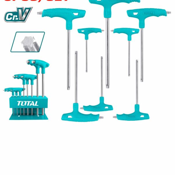 THHW80836 8 Pcs T-handle Torx Wrench Set