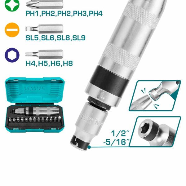 THIDS1301 13 Pcs Impact Driver Set