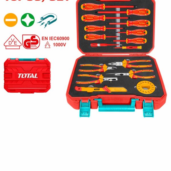 THKITH1601 16 Pcs Insulated Hand Tools Set