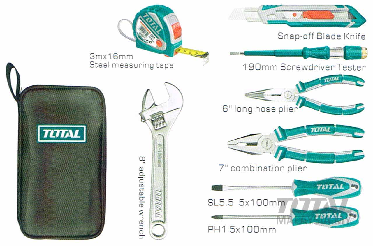 THKTHP90086 THKTHP90086 8 Pcs Handtools Set - Image 1