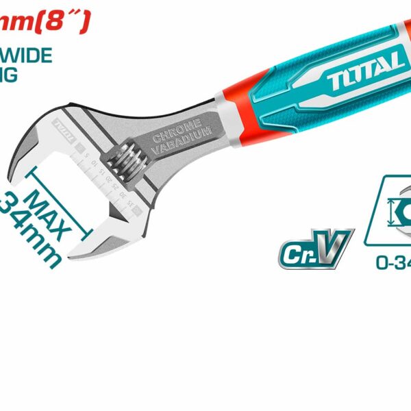 THT101086 Adjustable Wrench