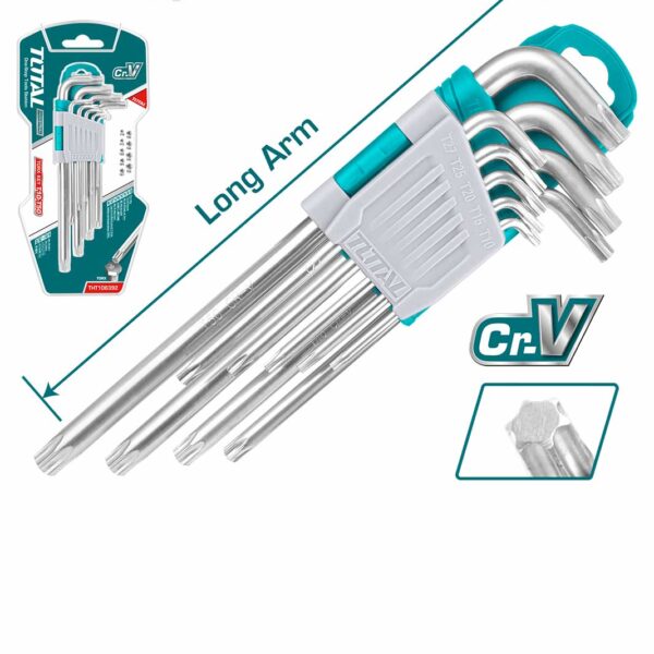THT106392 9 Pcs Torx Key