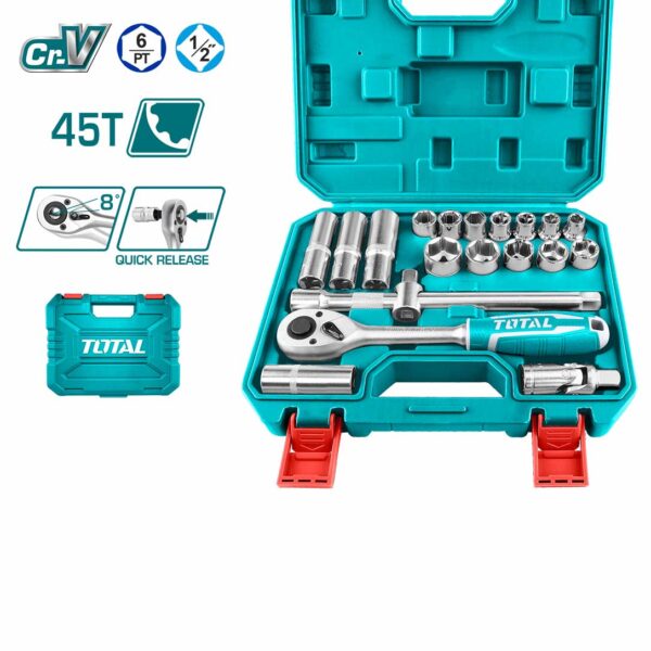 THT121201 20 Pcs 1/2″ Socket Set