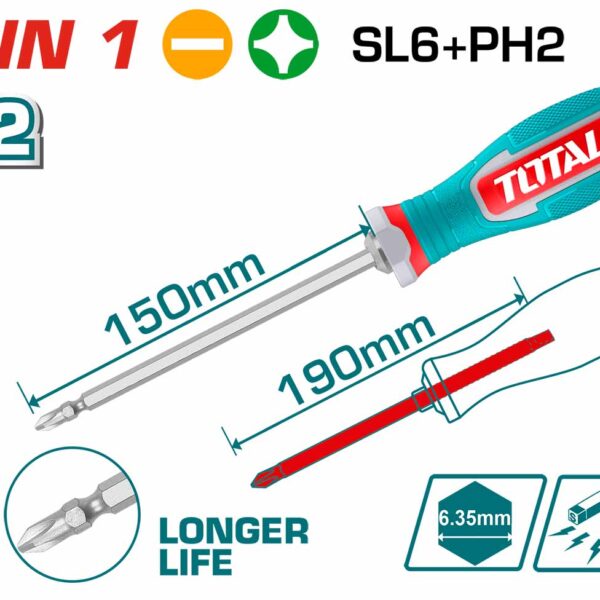 THT250266 2-in-1 Screwdriver Set