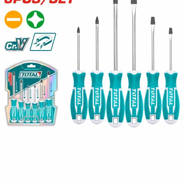 THT250606 6 Pcs Screwdriver Set