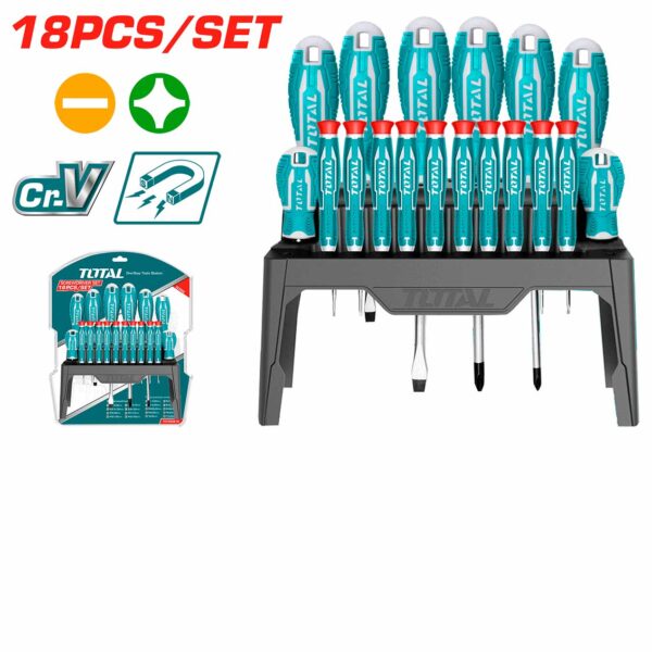 THT250618 18 Pcs Screwdriver Set