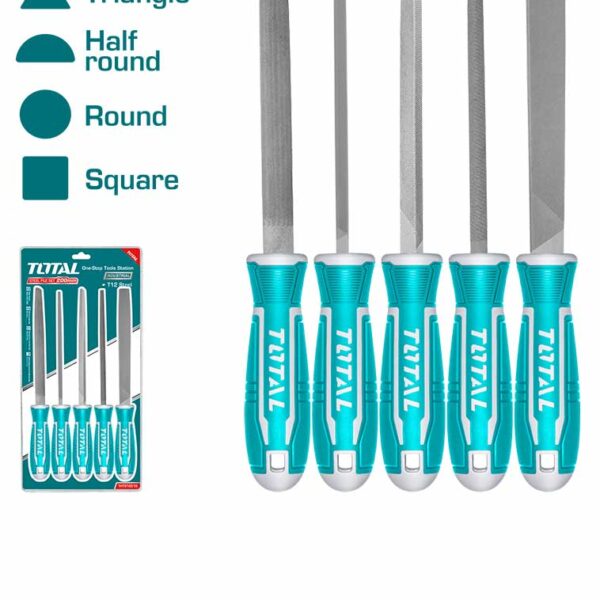 THT918516 5 Pcs Steel File Set