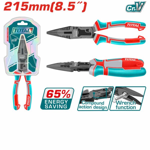 THTC520806 Compound Action Long Nose Pliers