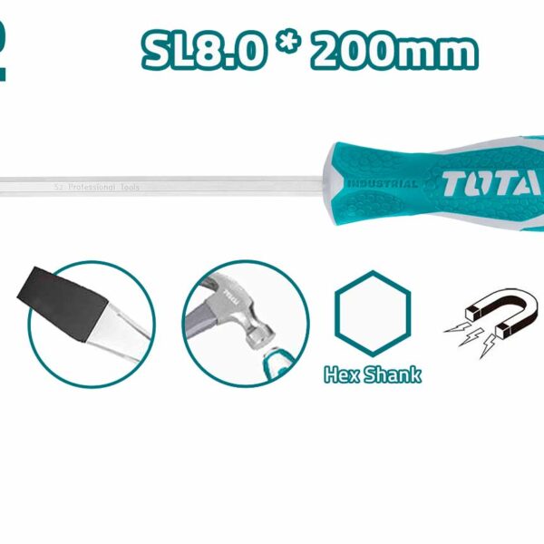THTGTS8200 Slotted Go-through Screwdriver