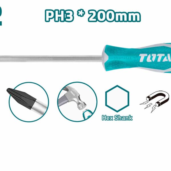 THTGTSPH3200 Phillips Go-through Screwdriver