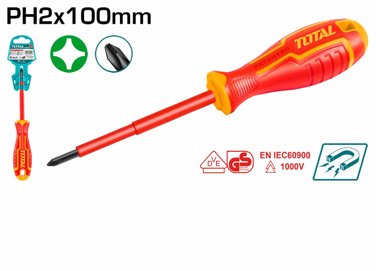 THTISPH2100 THTISPH2100 Insulated Phillips Screwdriver - Image 1