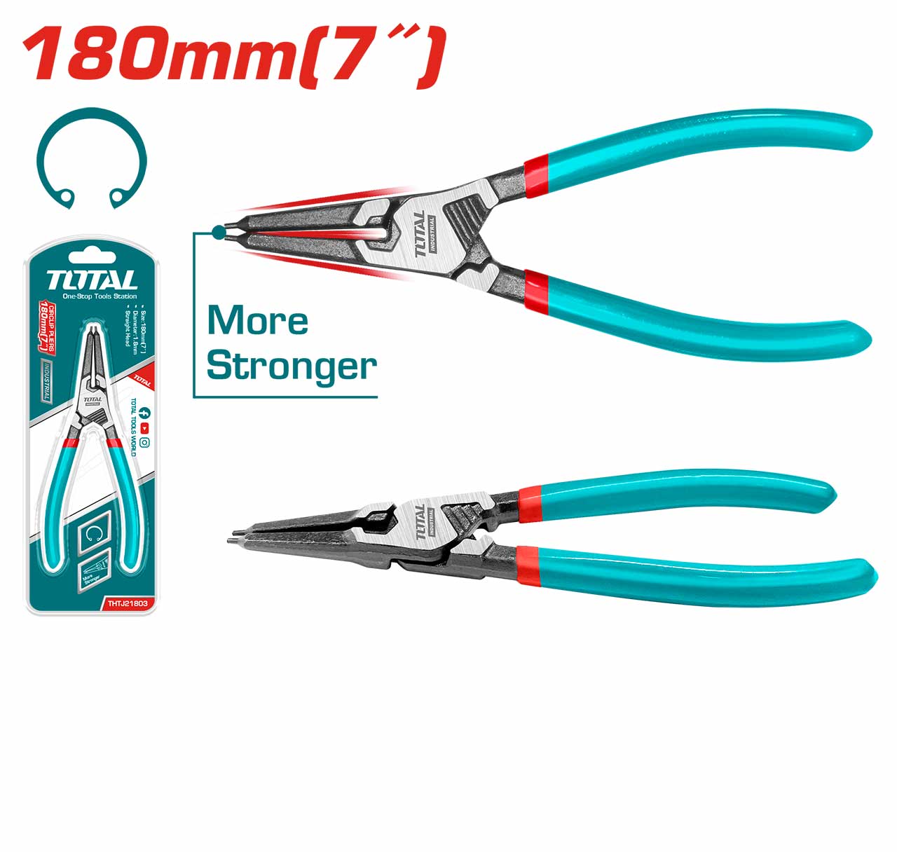 THTJ21803 THTJ21803 Internal Circlip Pliers - Image 1