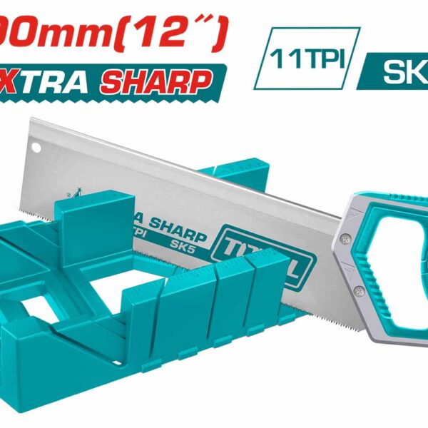 THTK591282 Mitre Box & Back Saw Set