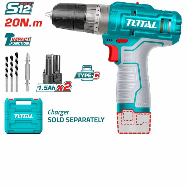 TIDLI12202 Li-ion Impact Drill
