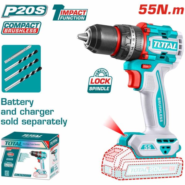 TIDLI205581 Compact Brushless Li-ion Drill
