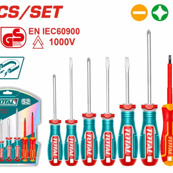 TKSDS0836 8 Pcs Screwdriver Set