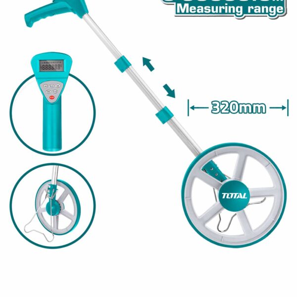 TMT19923 Digital Distance Measuring Wheel