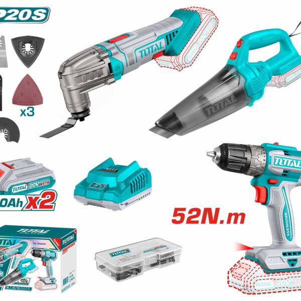 TOSLI240685 Li-ion 3 Pcs Combo Kit