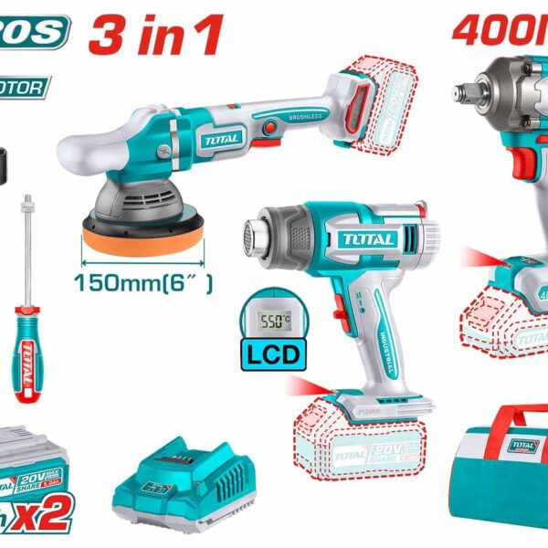 TOSLI240863 Li-ion 3 Pcs Combo Kit