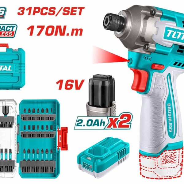 TOSLI241083 Brushless Li-ion Impact Driver